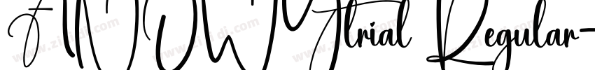 ANOWYtrial Regular字体转换
